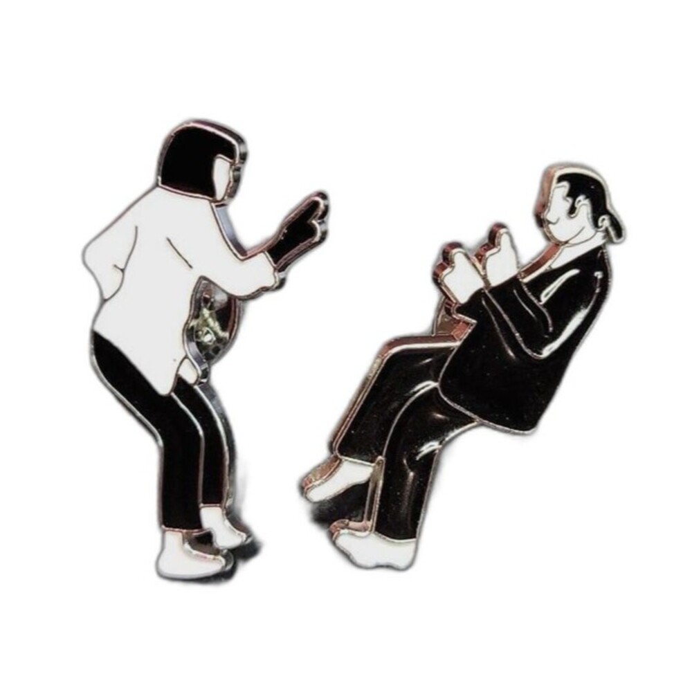 Pulp fiction enamel pins‎
